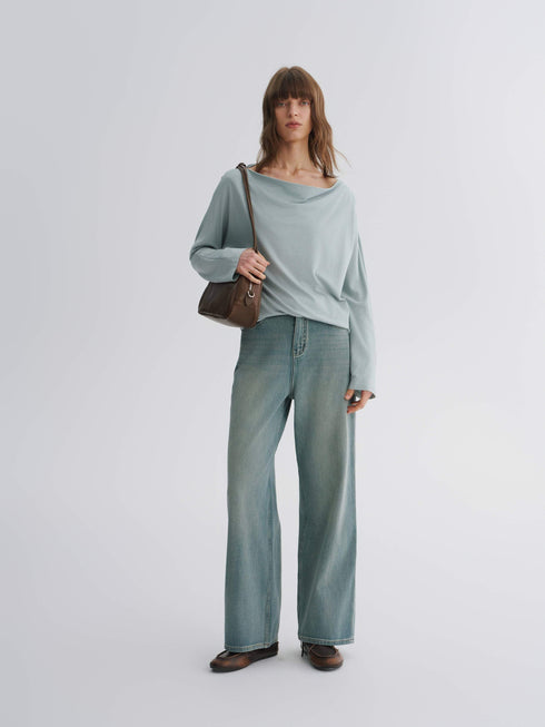 Lapse Modal Fold Top